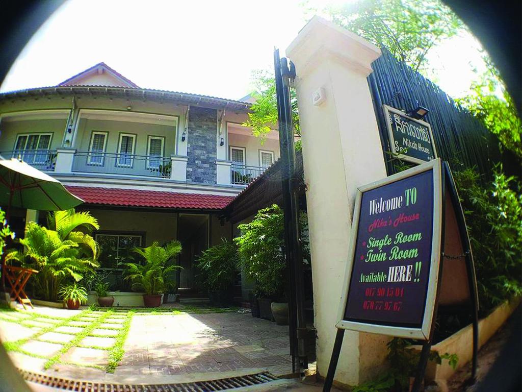 Nika'S House Hostel Siem Reap Exterior foto